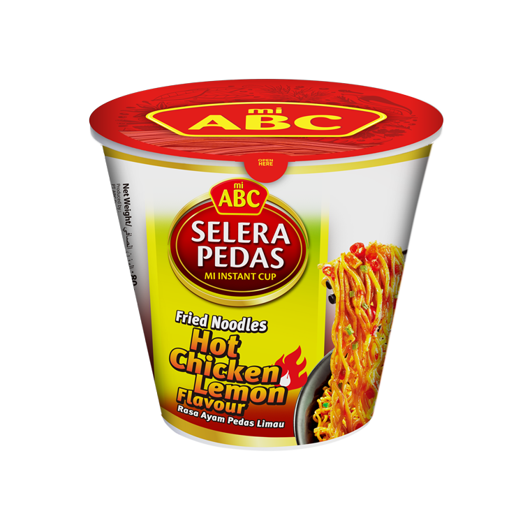 ABC Cup Noodles Fried Hot Chicken Lemon