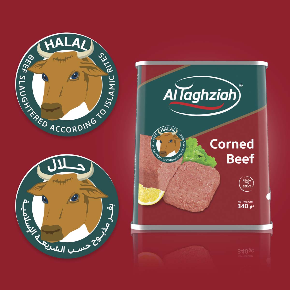 Al Taghziah Corned Beef 340g