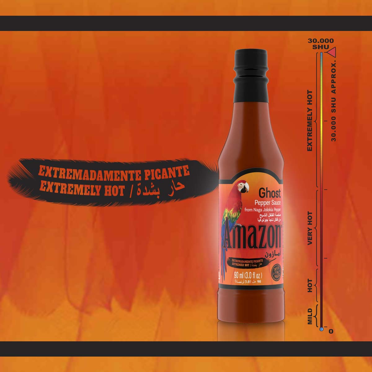 Amazon Ghost Pepper Sauce 90ml