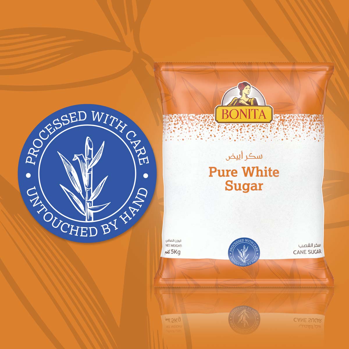 Bonita Pure White Sugar – Cane Sugar 5kg
