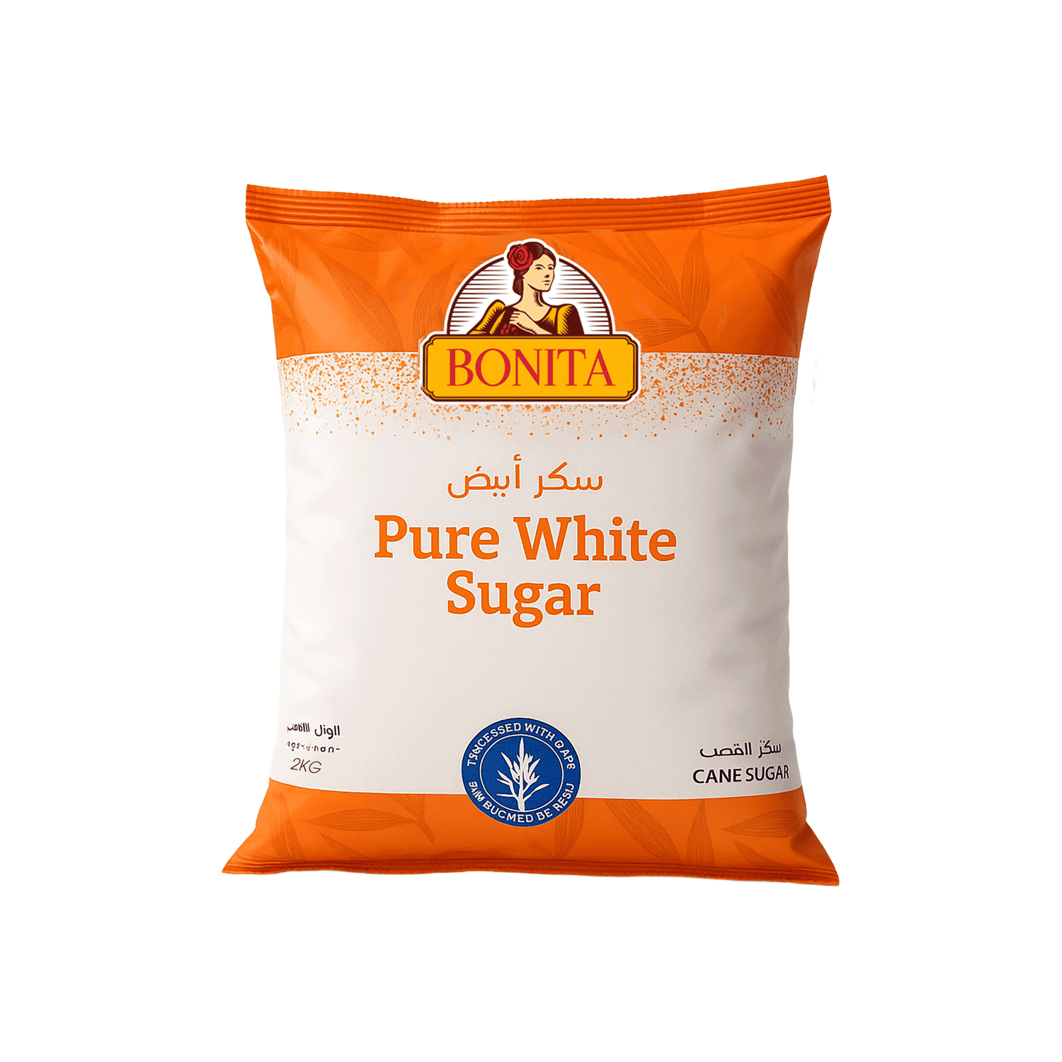 Bonita Pure White Sugar – Cane Sugar 2kg