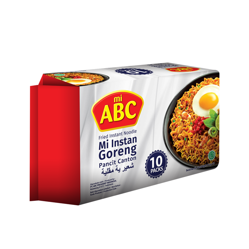 ABC Instant Fried Noodles 70g x 10 pack