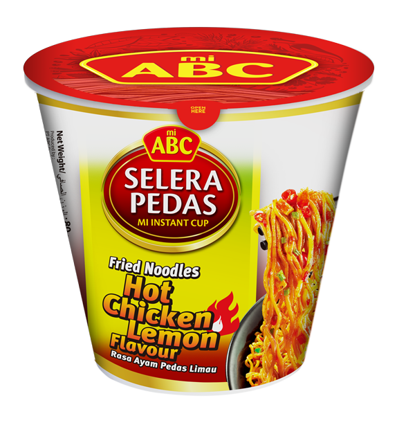 ABC Cup Noodles Fried Hot Chicken Lemon