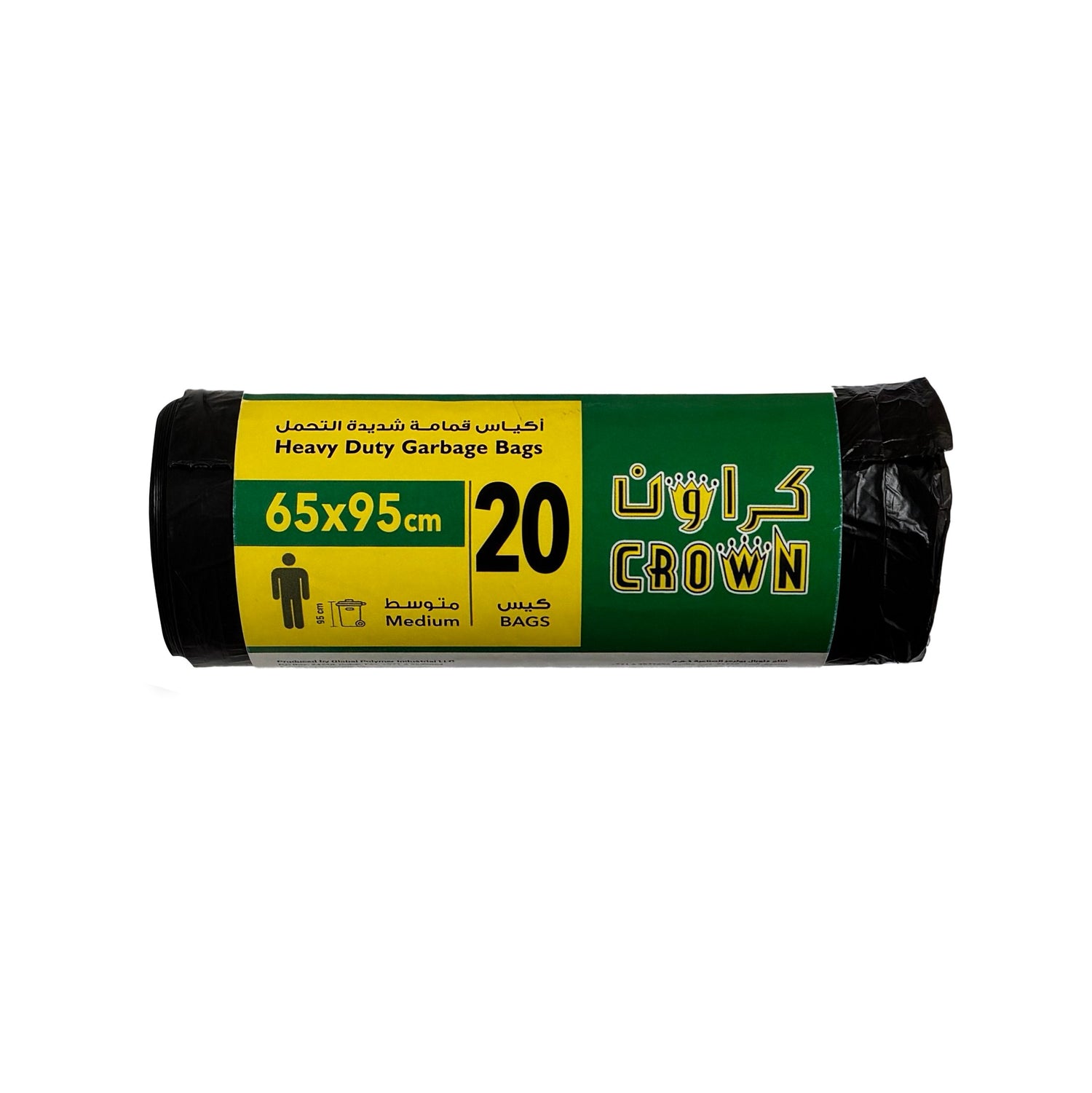 Crown Garbage Bag 20 PCS, 65 X 95 CM