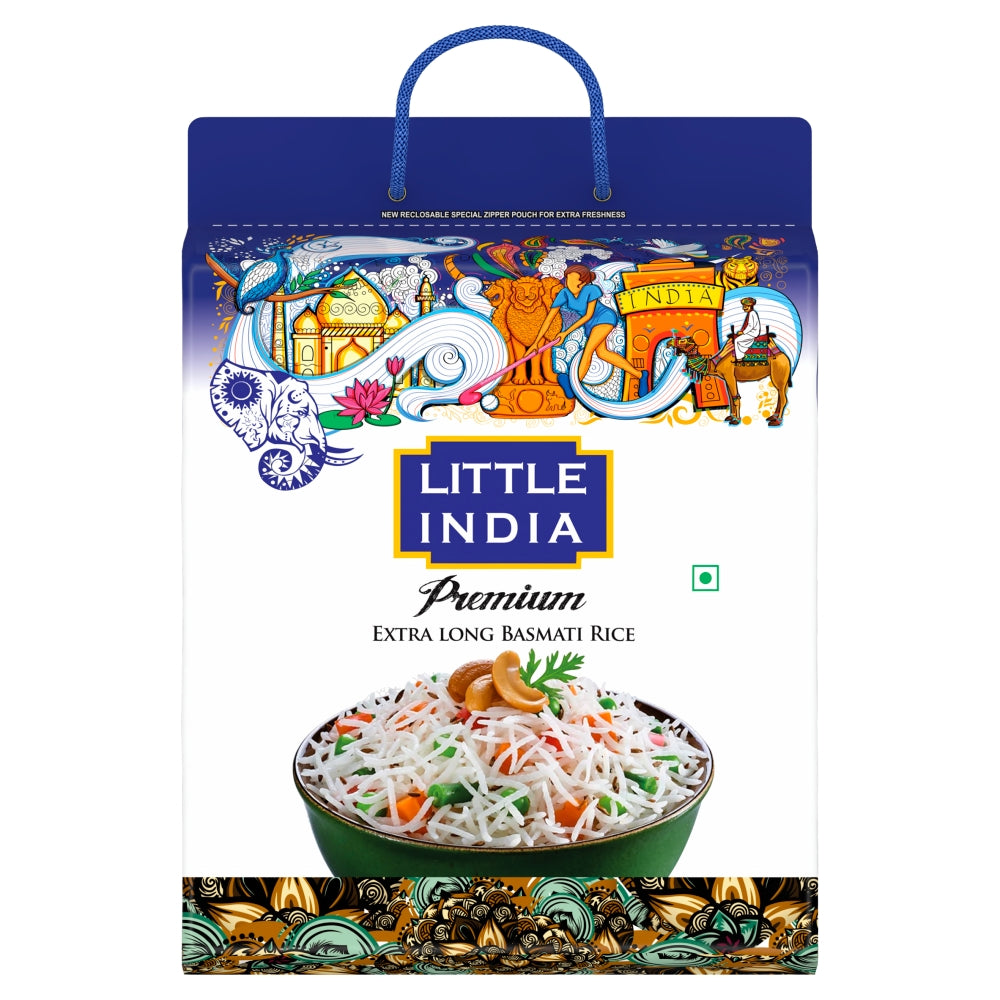 Little India Premium Extra Long Basmati Rice 1kg