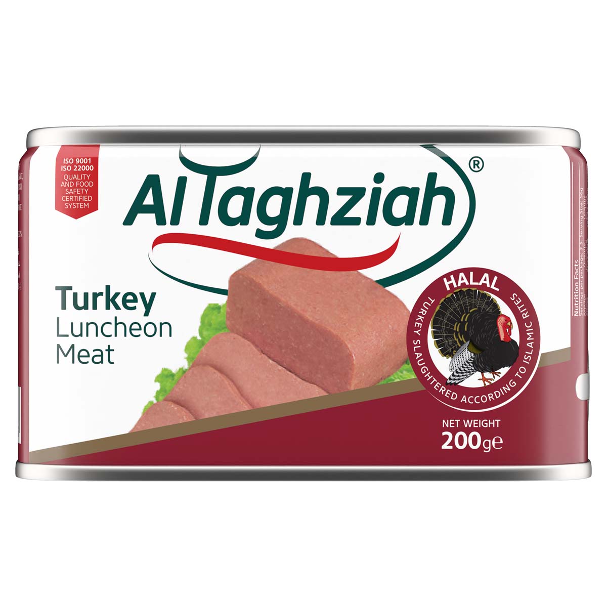 Al Taghziah Turkey Luncheon Meat 200g