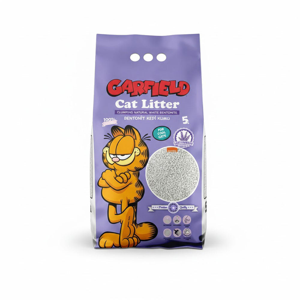 Garfield Cat Litter Bentonite Lavender 5 Lt