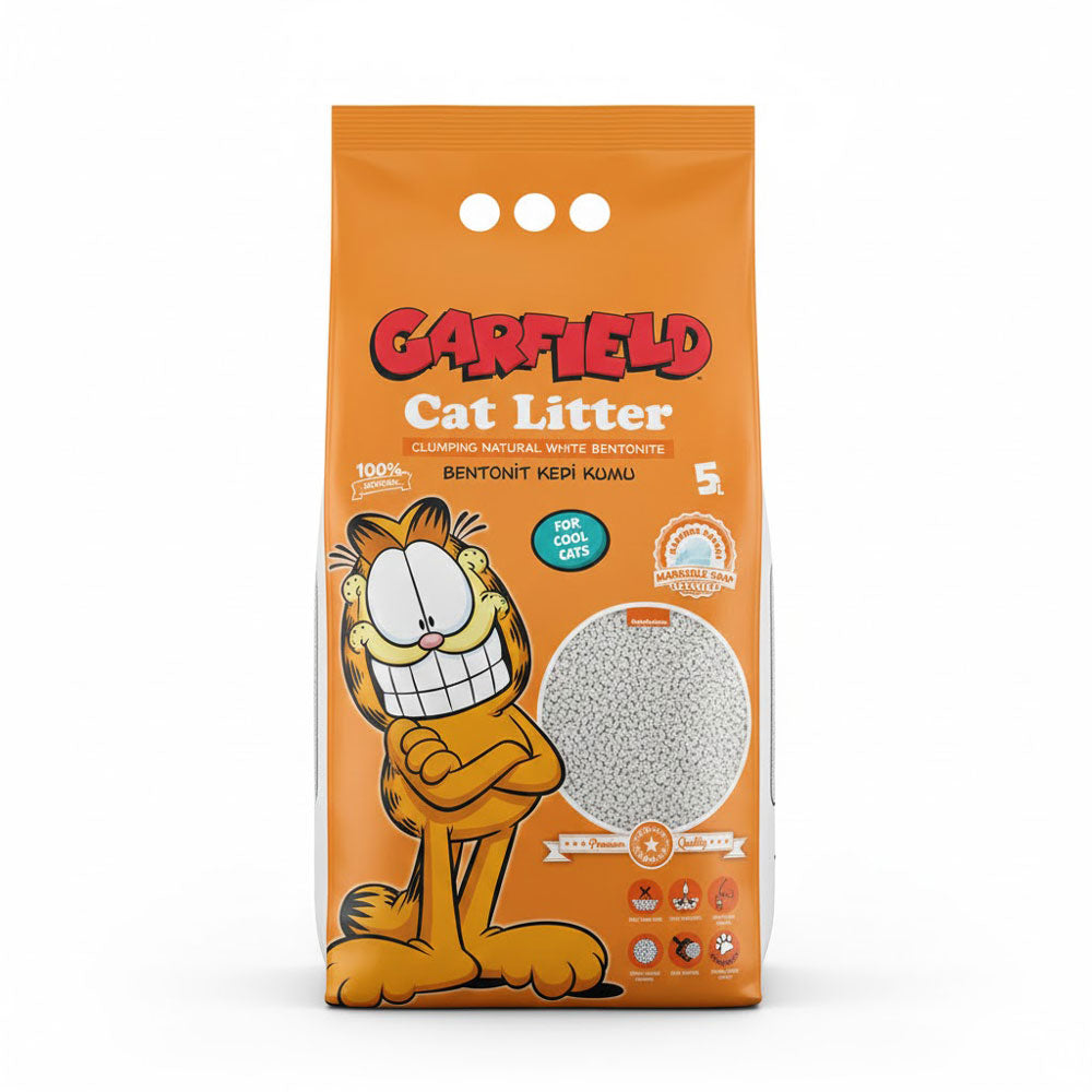 Garfield Cat Litter Bentonite Marseille Soap 5 Lt