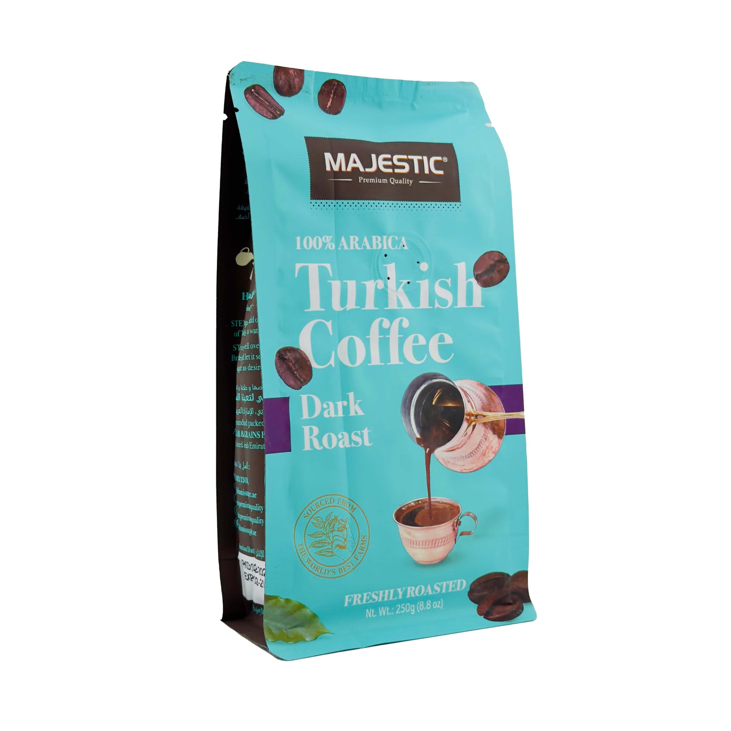 Majestic Dark Turkish Coffee Without Cardamom 250g
