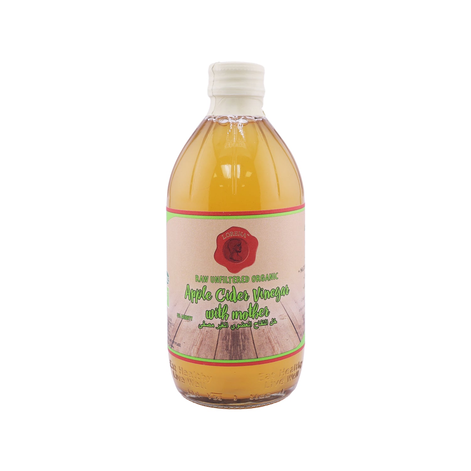 Lorena Organic Apple Cider Vinegar with Mother 500 ml