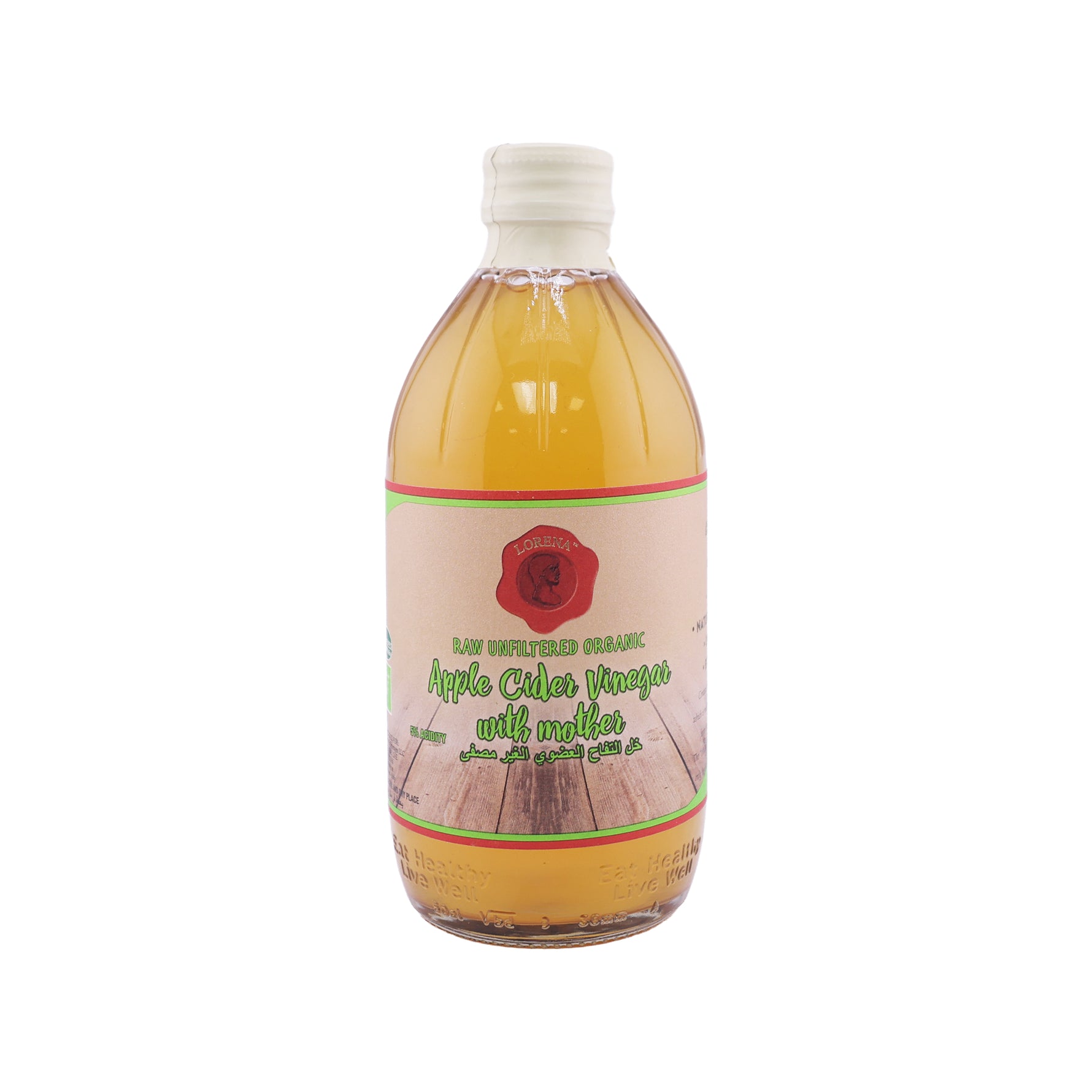 Lorena Organic Apple Cider Vinegar with Mother 500 ml