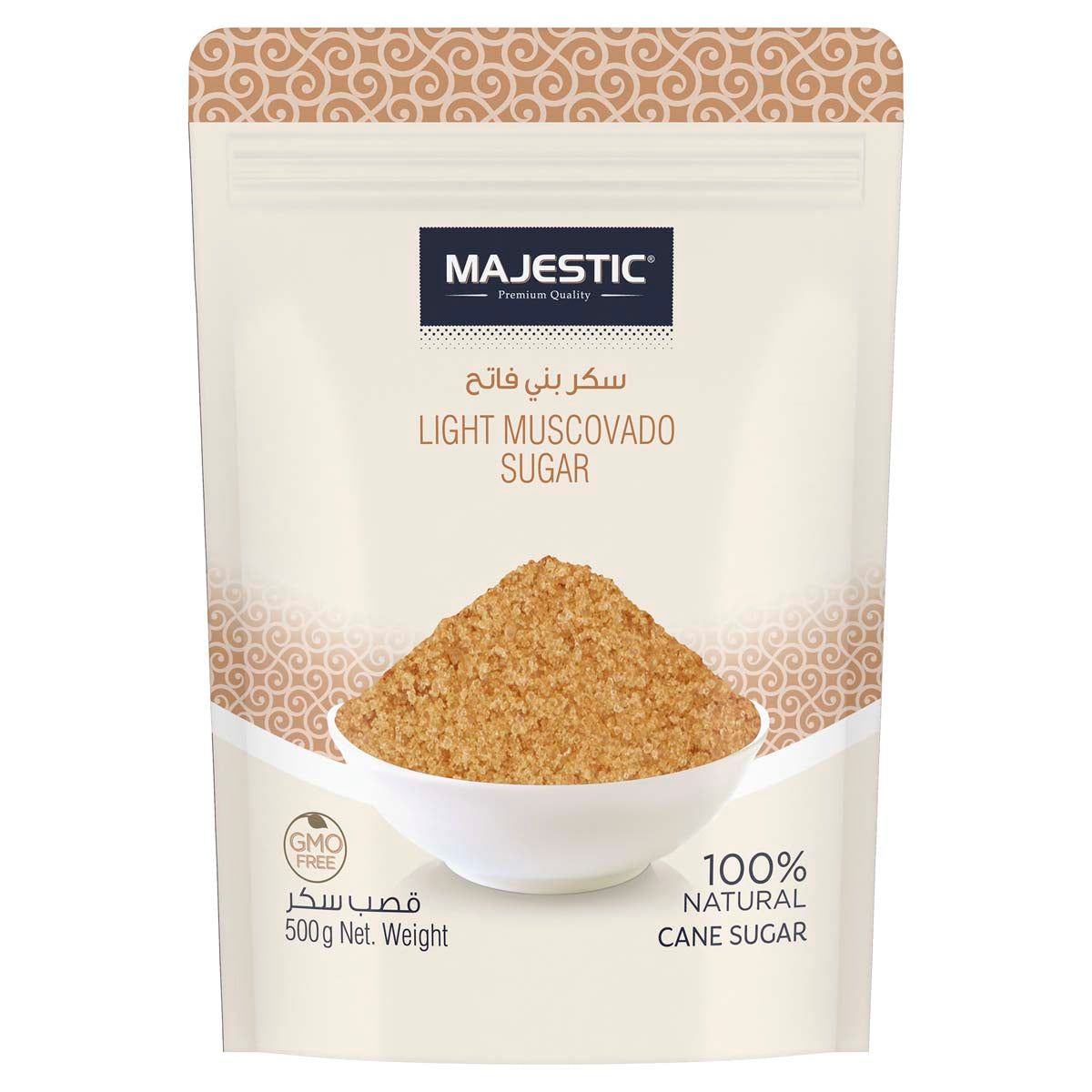 Majestic Light Muscovado Sugar 500g