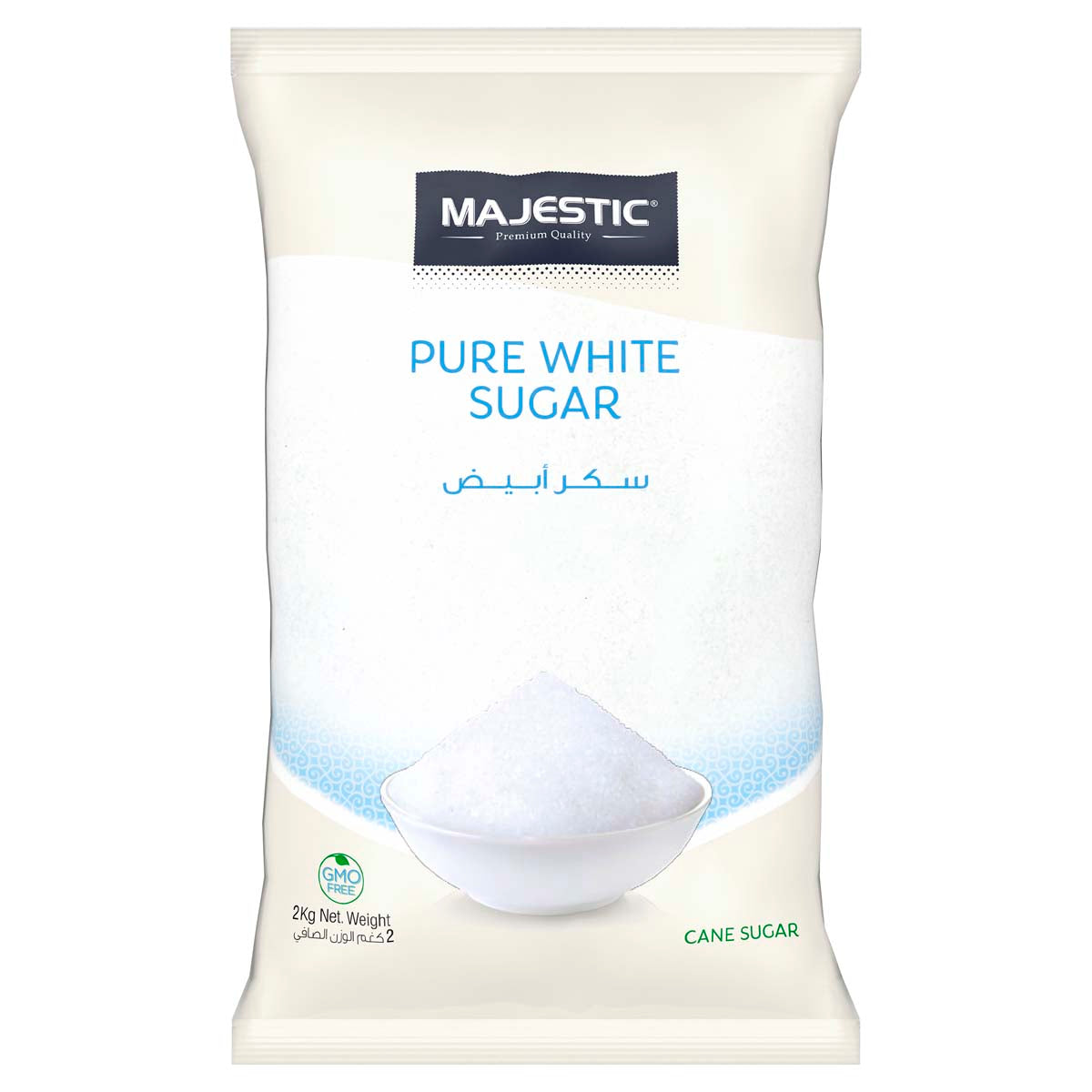 Majestic Pure White Sugar 2kg